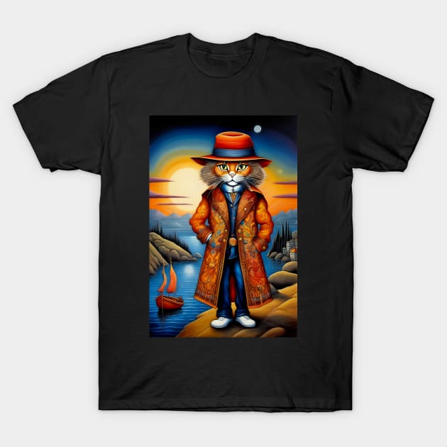 Mysterious Drifter T-Shirt by PaigeCompositor